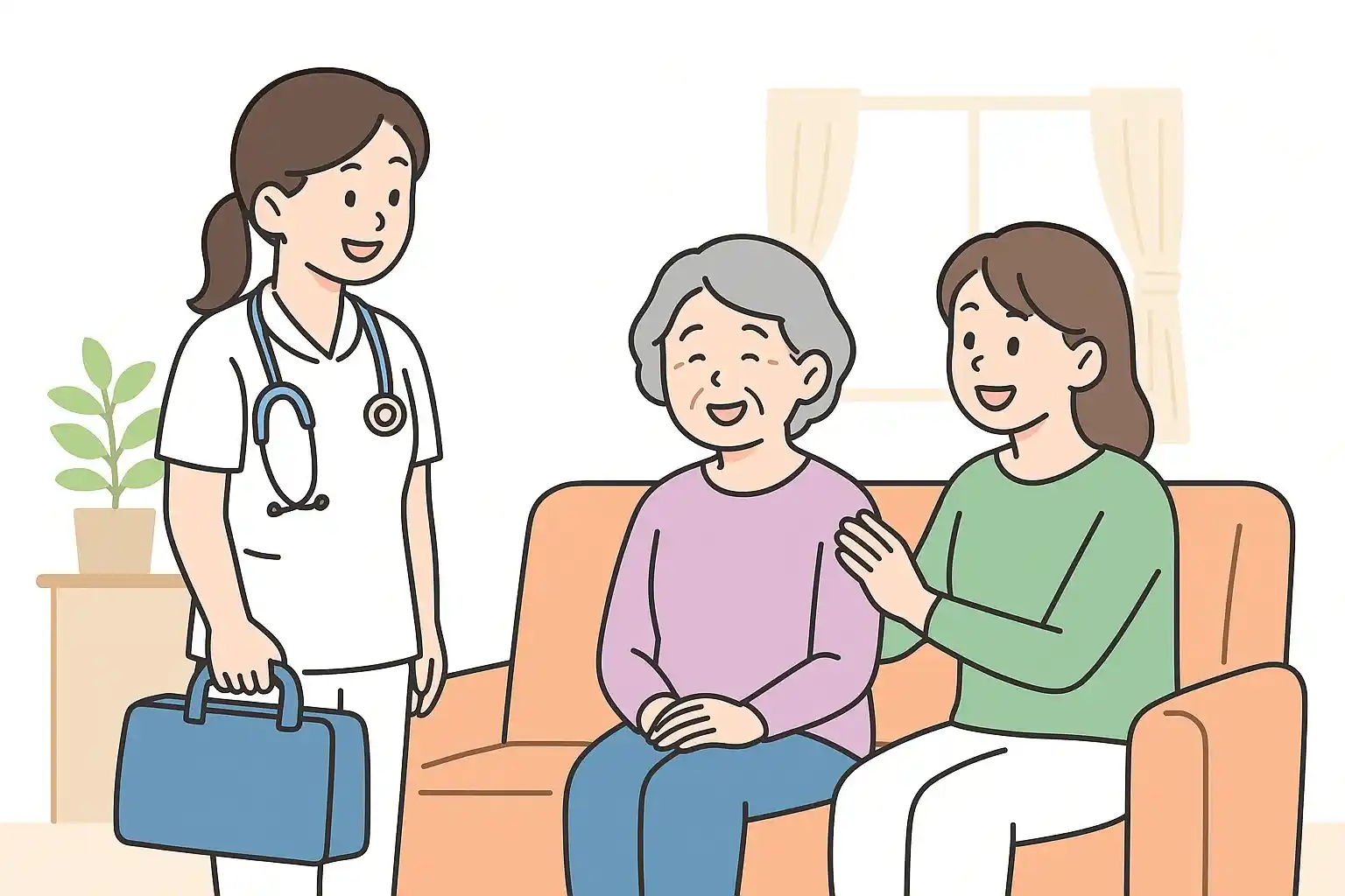 訪問看護のイメージ